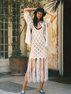 UO Tula Crochet Tassel Slip Dress Product